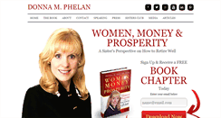 Desktop Screenshot of donnamphelan.com